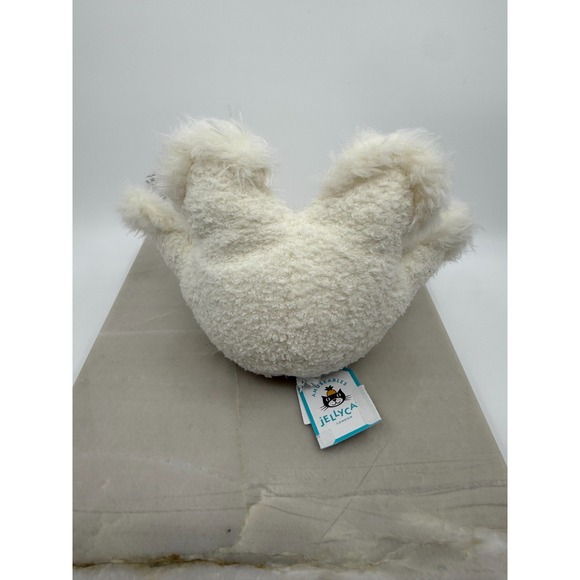 Jellycat Authentic White Amuseable Snowflake Soft Plush Doll 6" Fast Ship Gift - Picture 3 of 6